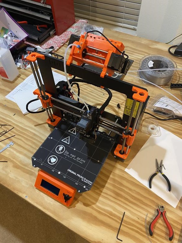 Prusa MK3S+ 3D printer kit build