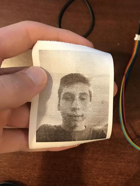 Raspberry Pi camera/receipt printer