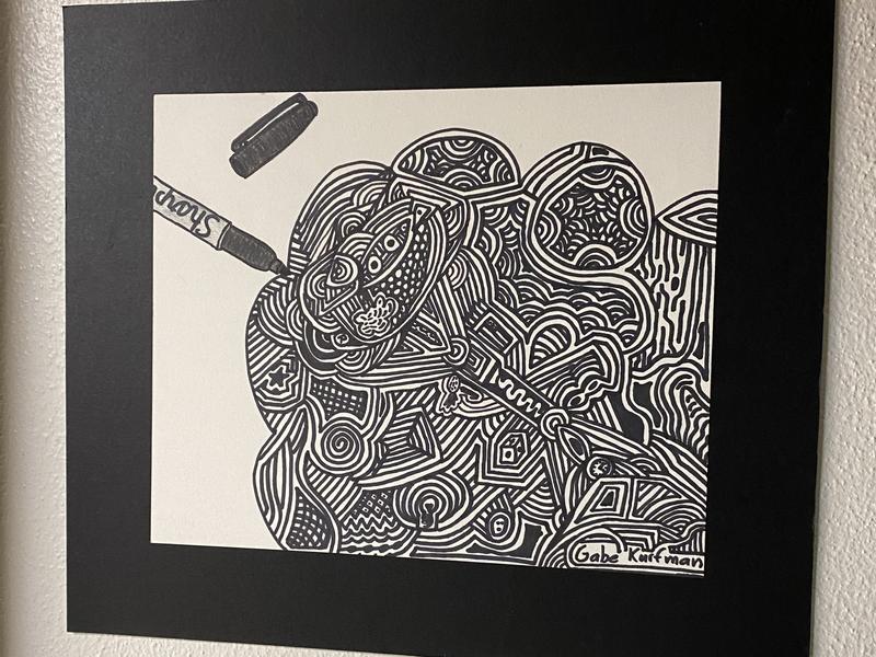 Sharpie doodling