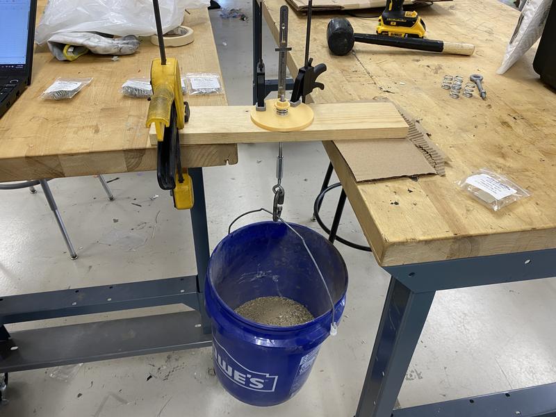 ME 387 spring coefficient experiment